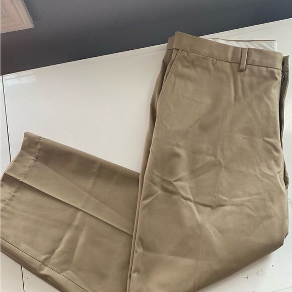 Lands’ End Classic Clothing Traditional Fit Tan Pants Chinos Size 40 - Picture 10 of 14